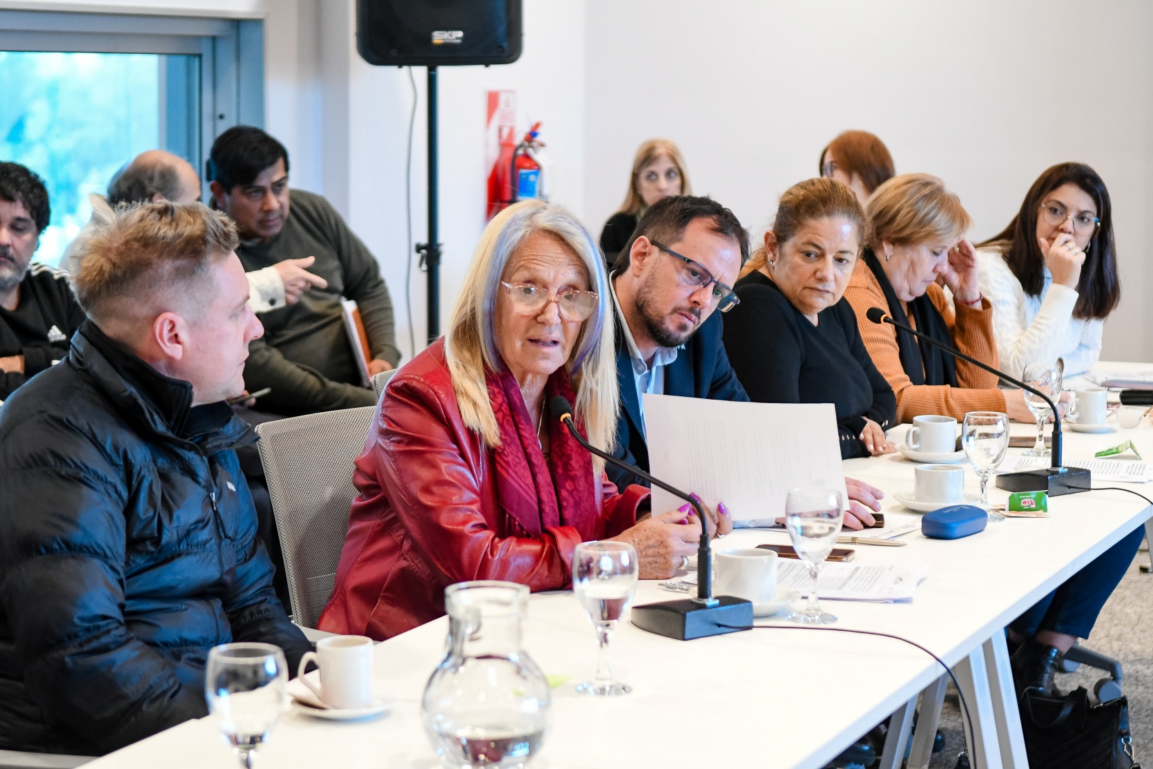 Reunión conjunta de Servicios Públicos y Economía